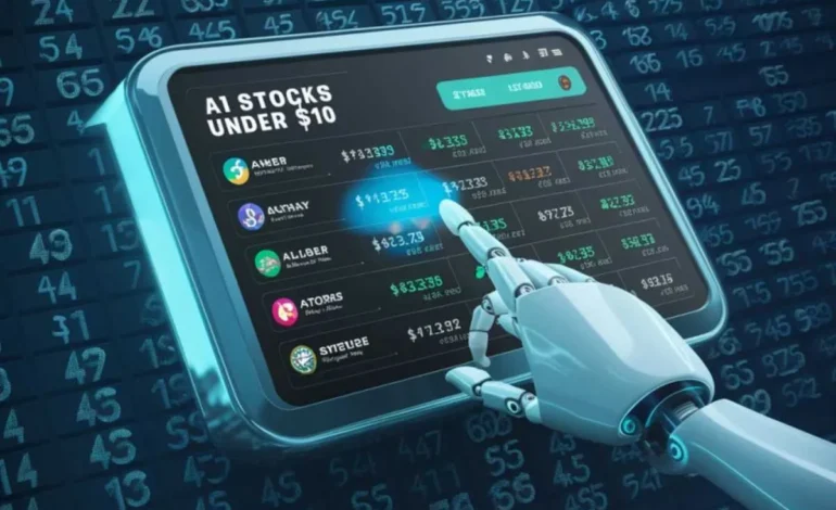 artificial intelligence stocks under $10