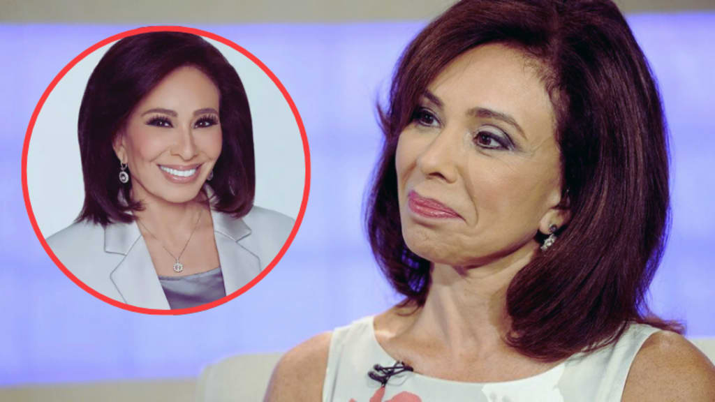 judge jeanine left eye