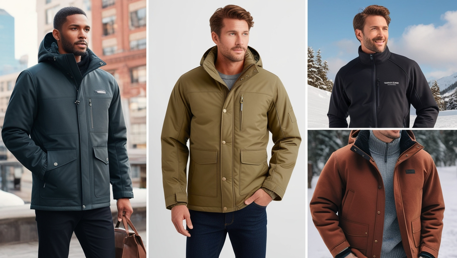 Affordable Men’s Jackets at TheSpark Shop